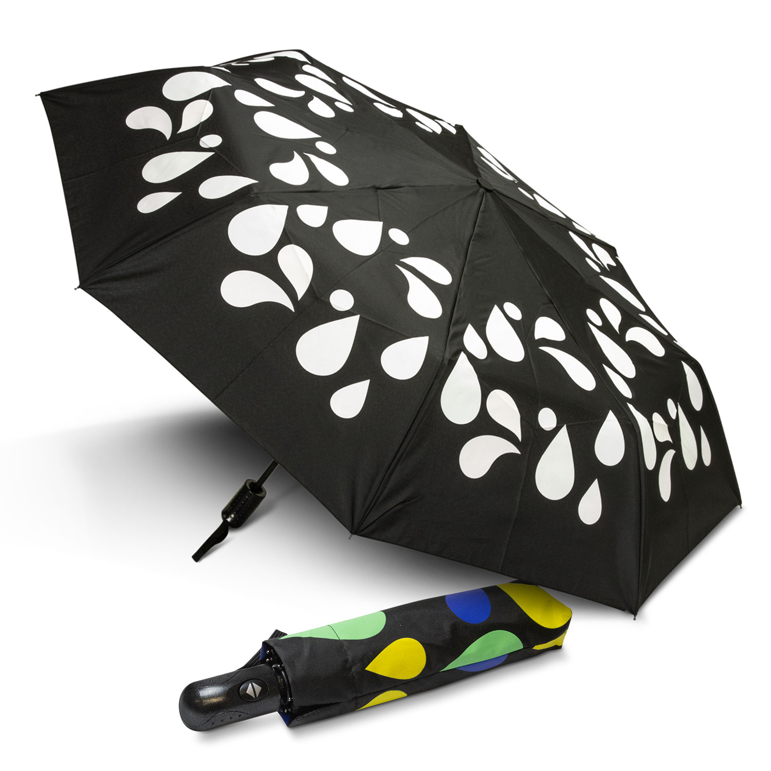 Colour Changing Compact Umbrella