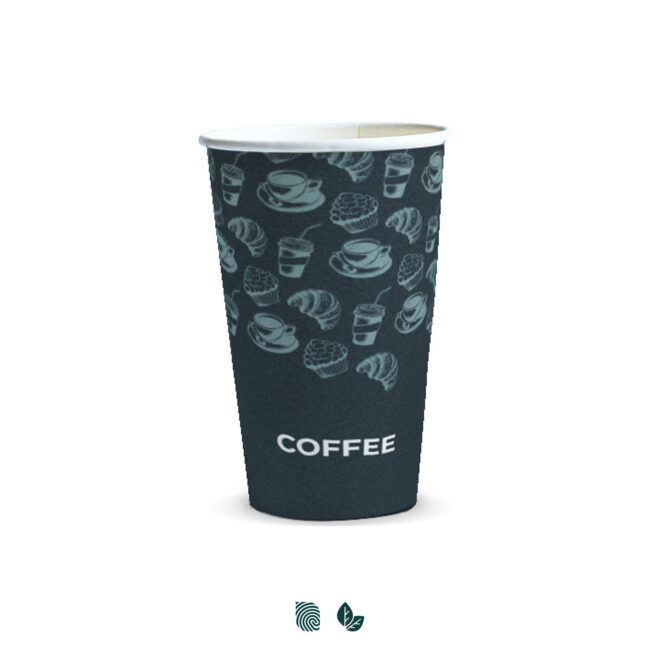 Compostable Paper Cup – 350ml