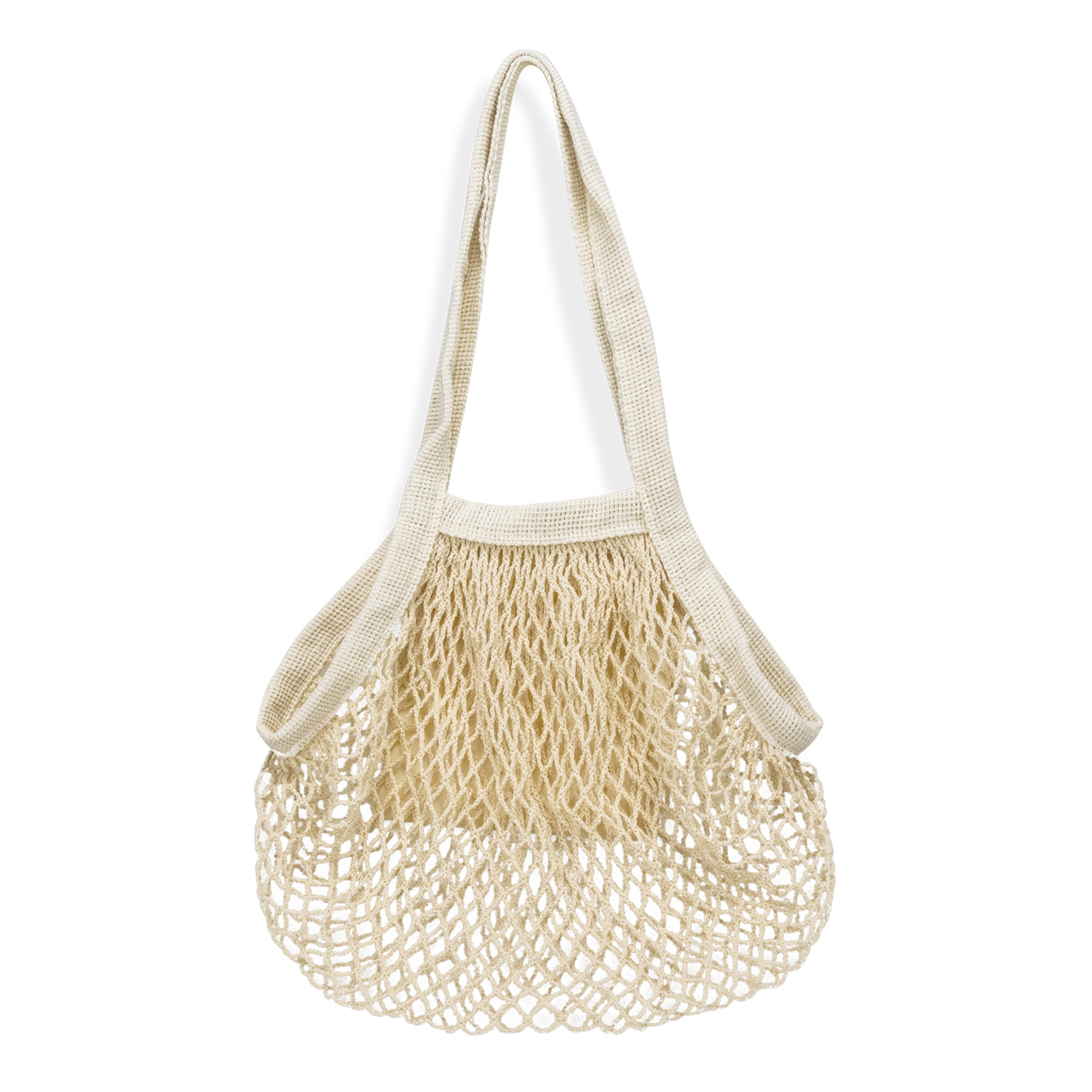 Cotton Mesh Foldaway Tote Bag – Small