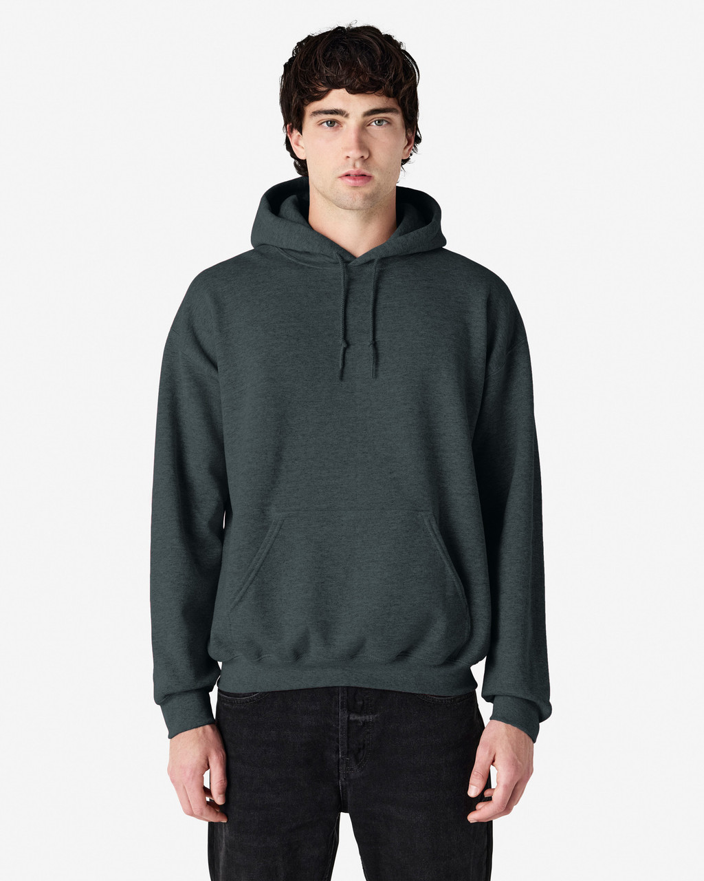18500_DarkHeather_01__45162 Express Heavy Blend Hoodie