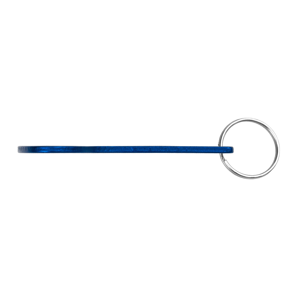 Aluminium Bottle Opener Key Ring
