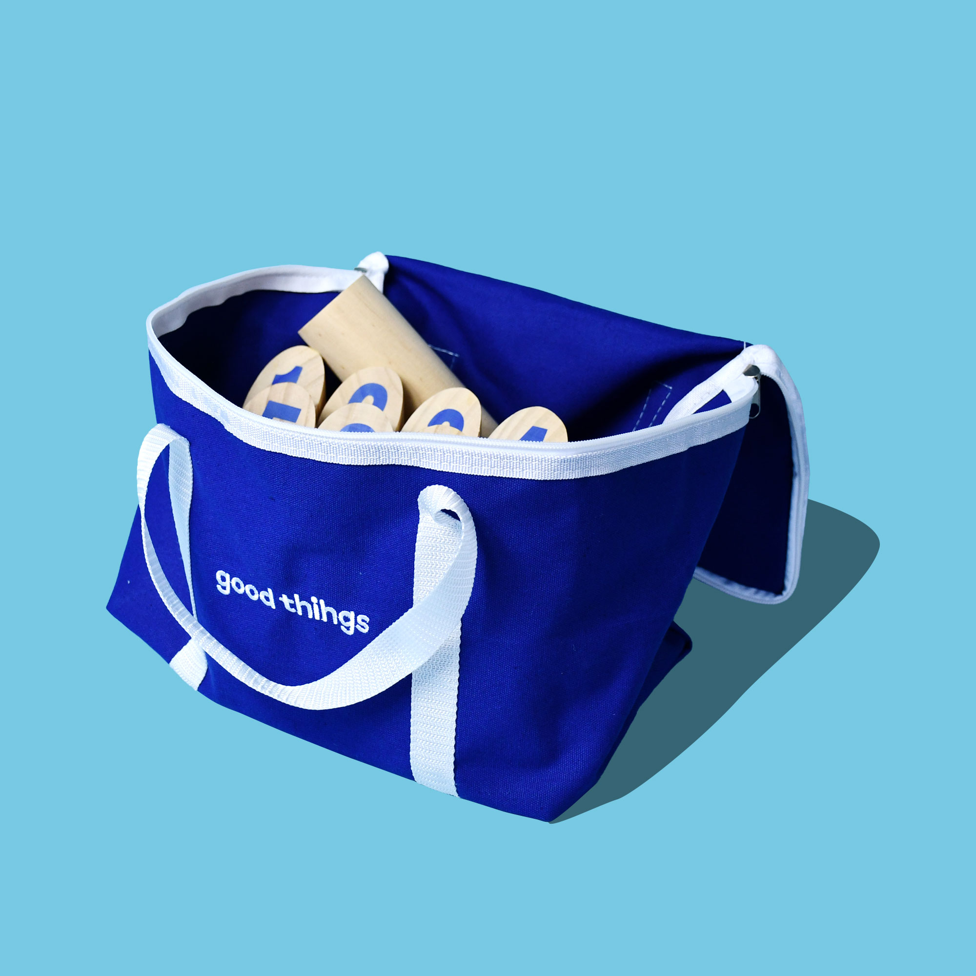 Custom Made Logging Game in Carry Bag