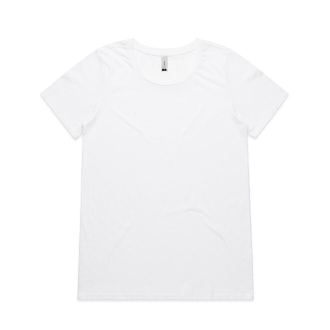 Wo’s Shallow Scoop Tee