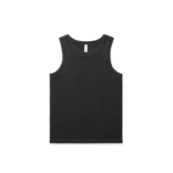 Wo’s Faded Organic Rib Tank | 4034