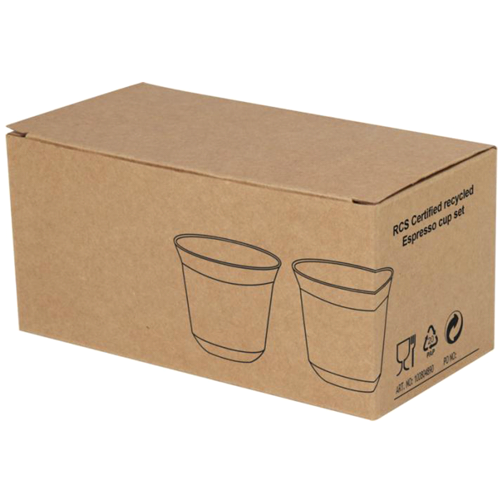 Duo Recycled Espresso Cup Set