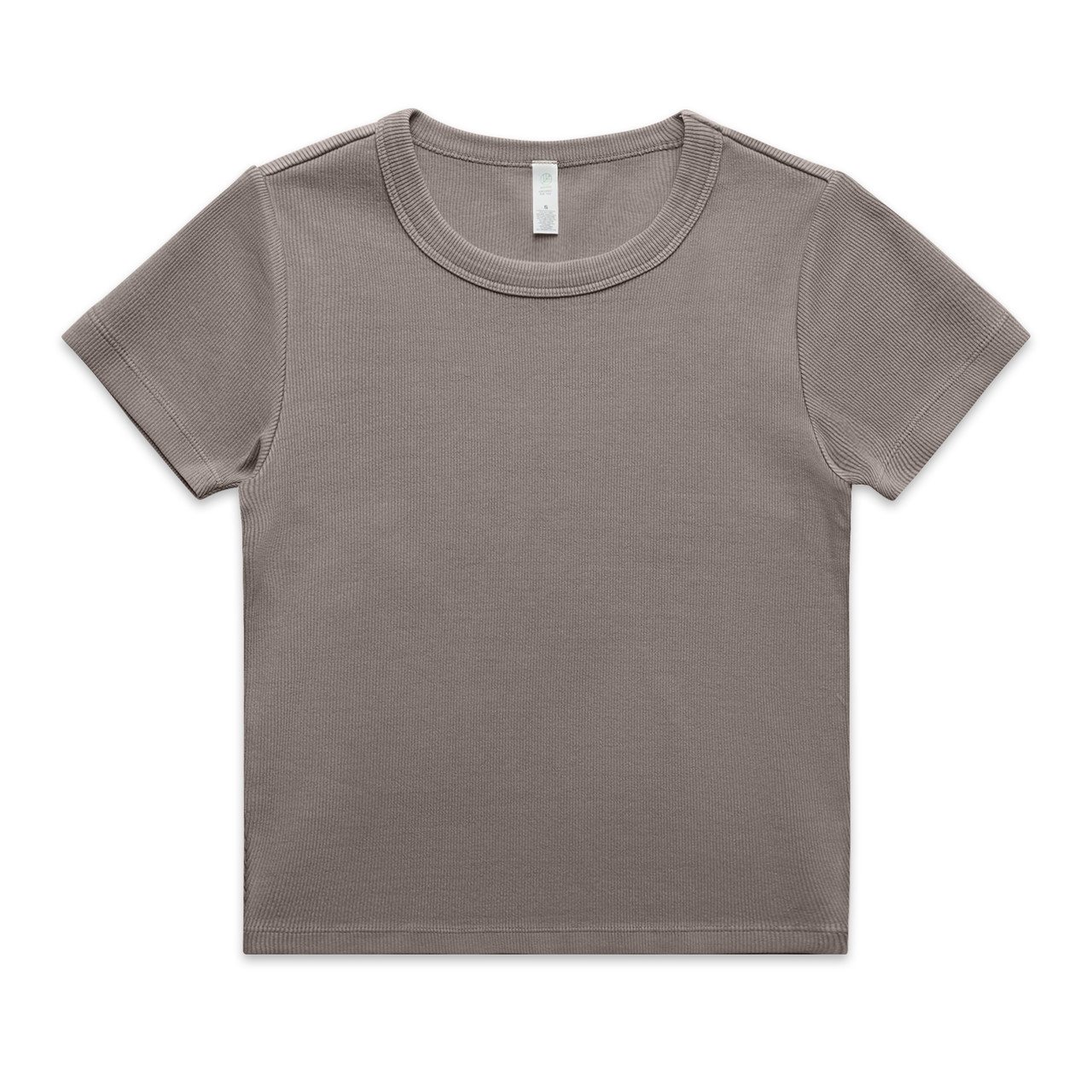 Wo’s Faded Organic Rib Tee | 4036