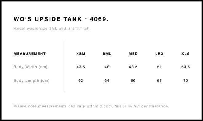 Wo’s Upside Tank