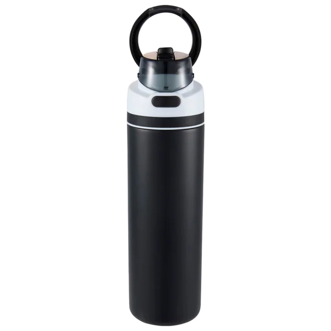 Elvin 900ml Recycled Stainless Flip Straw Bottle