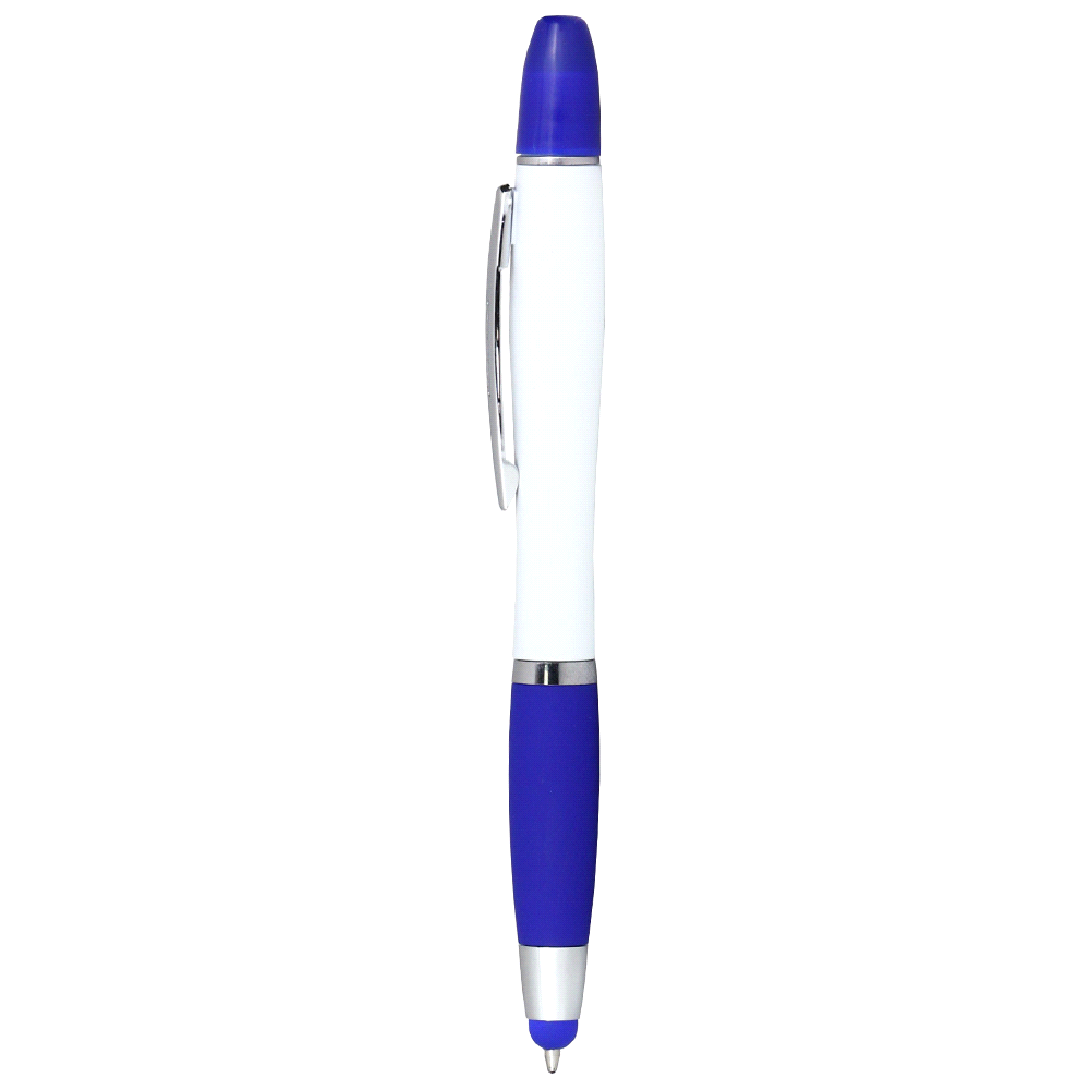 Nash Ballpoint Pen w/ Yellow Wax Highlighter