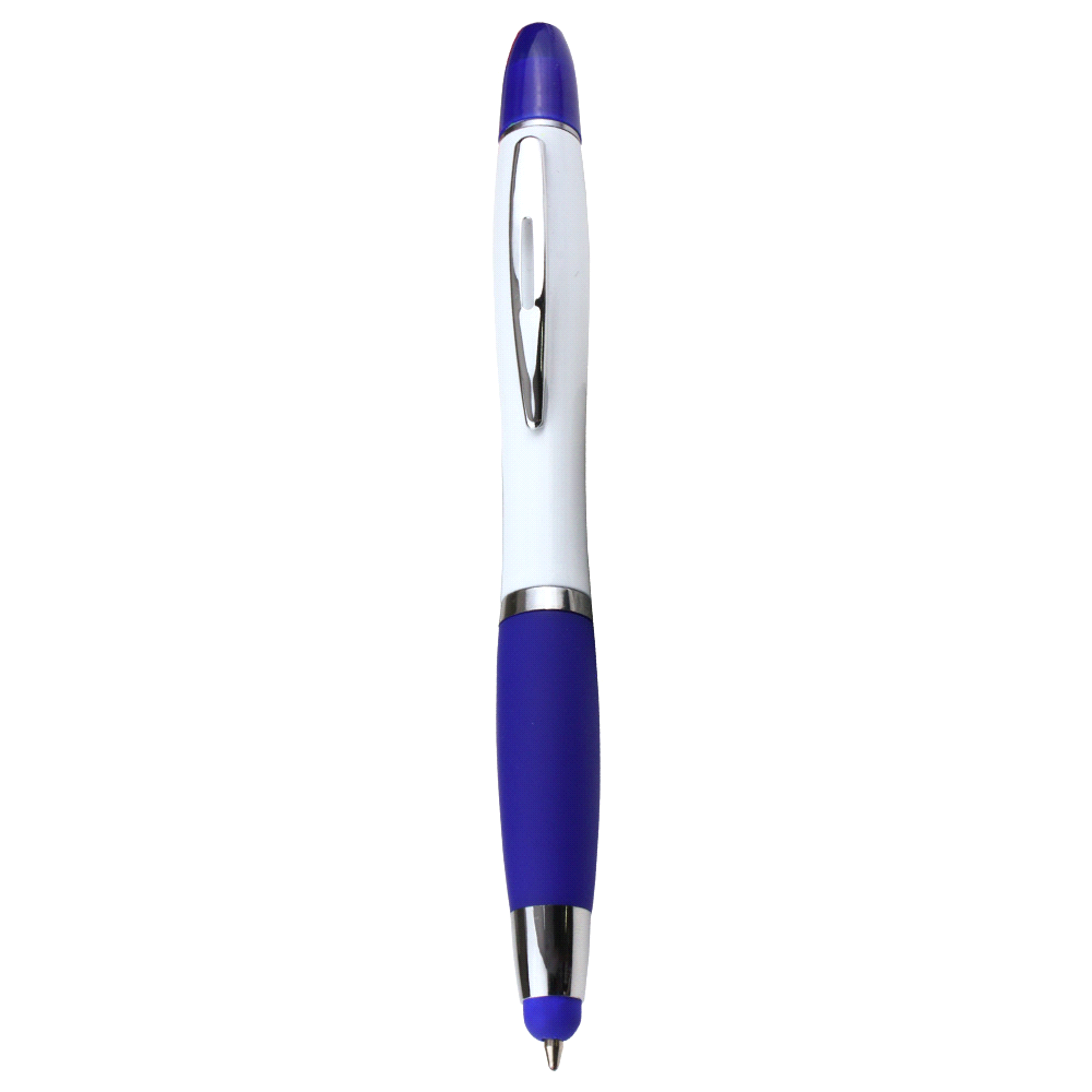 Nash Ballpoint Pen w/ Yellow Wax Highlighter