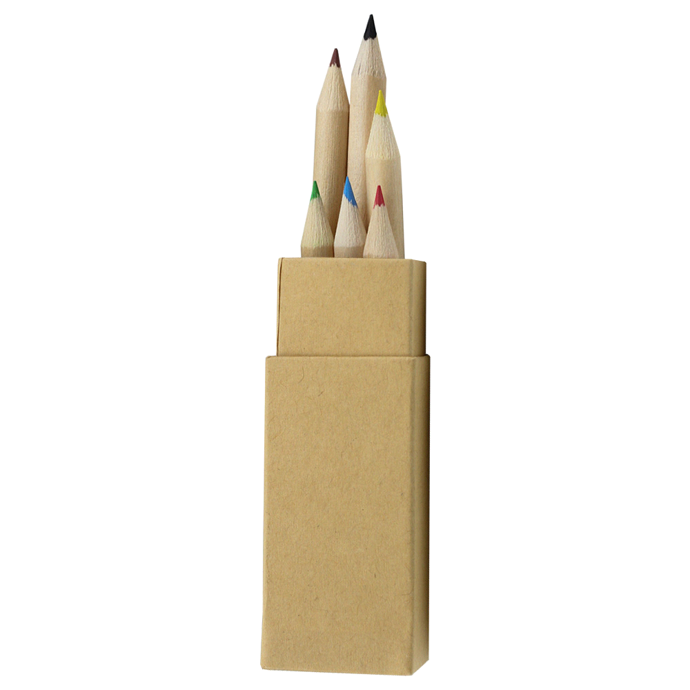 Coloured Pencil Set 6pcs