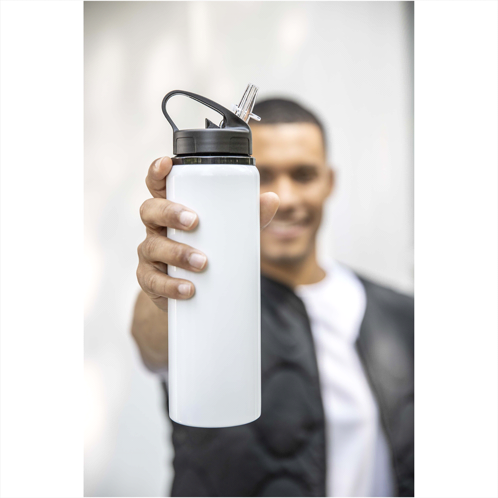 Fitz Recycled Stainless Steel Drink Bottle 800ml