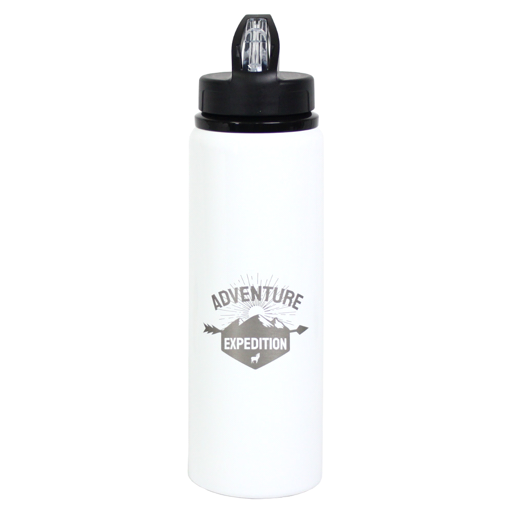 Fitz Recycled Stainless Steel Drink Bottle 800ml