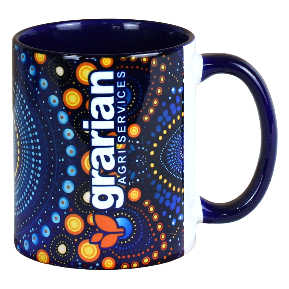 Bounty Two Tone Sublimation Ceramic Mug 325ml
