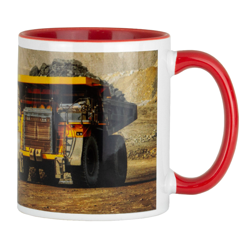 Bounty Two Tone Sublimation Ceramic Mug 325ml