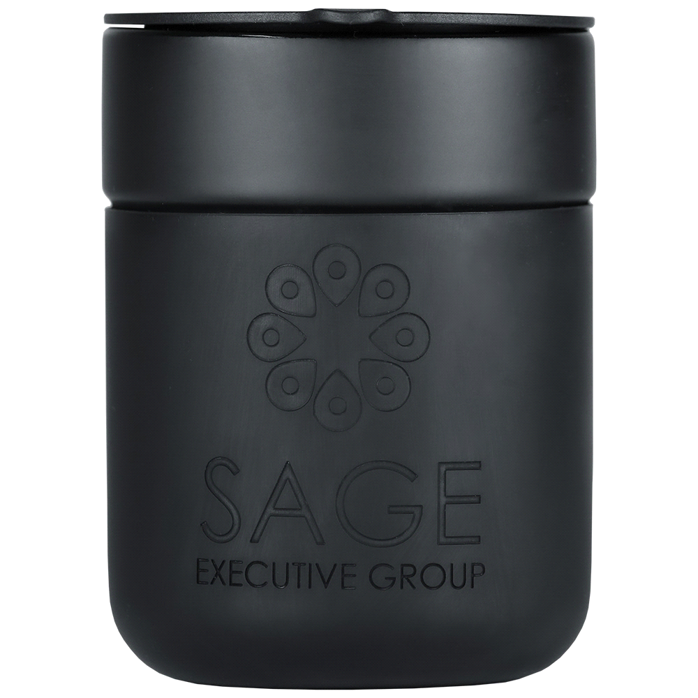Java 330 ml Ceramic Tumbler w/ Silicone Wrap