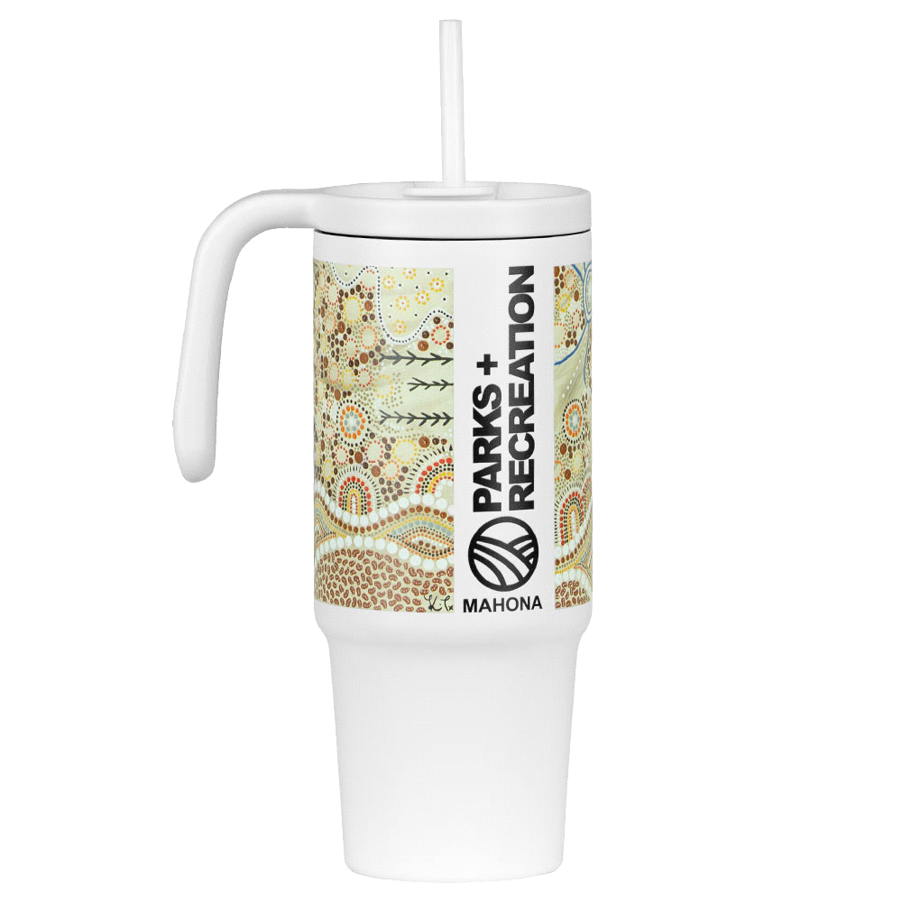 The Tilly Tumbler – Recycled w/ Handle 900ml