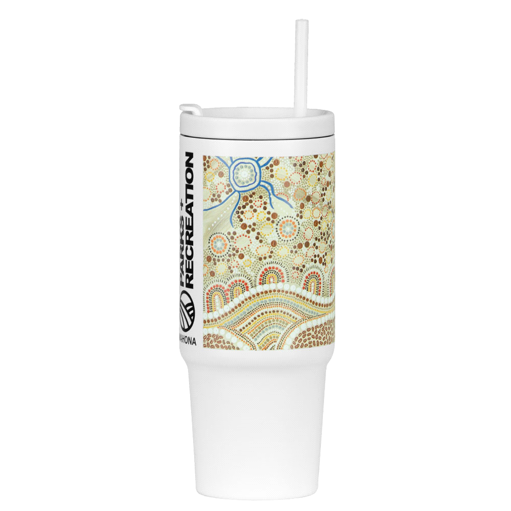 The Tilly Tumbler – Recycled w/ Handle 900ml