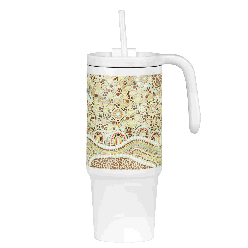 The Tilly Tumbler – Recycled w/ Handle 900ml
