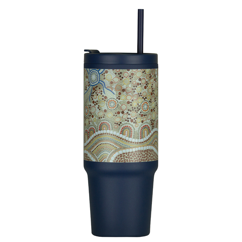 The Tilly Tumbler – Recycled w/ Handle 900ml