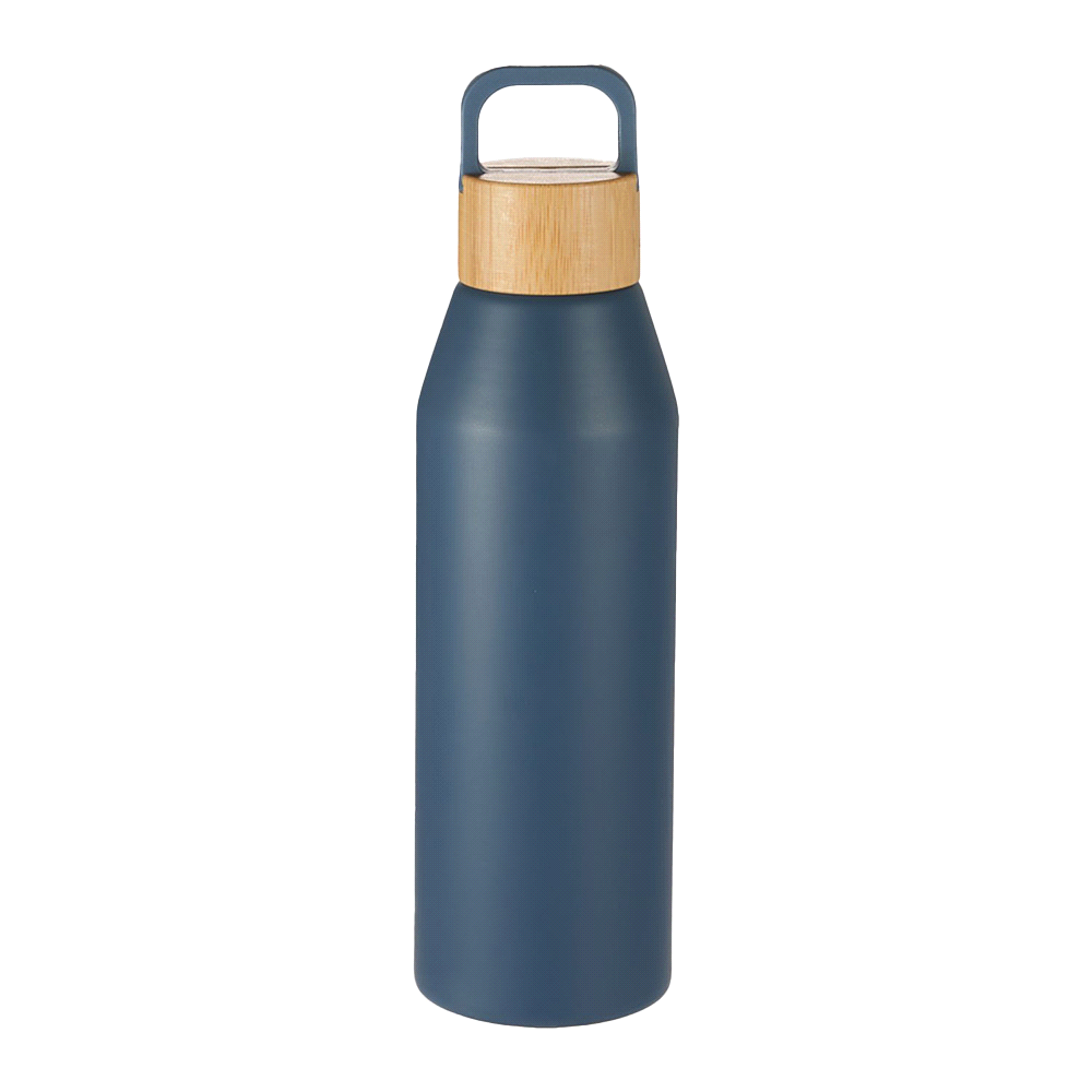 Aspen Recycled Bottle with Bamboo Lid – 1L
