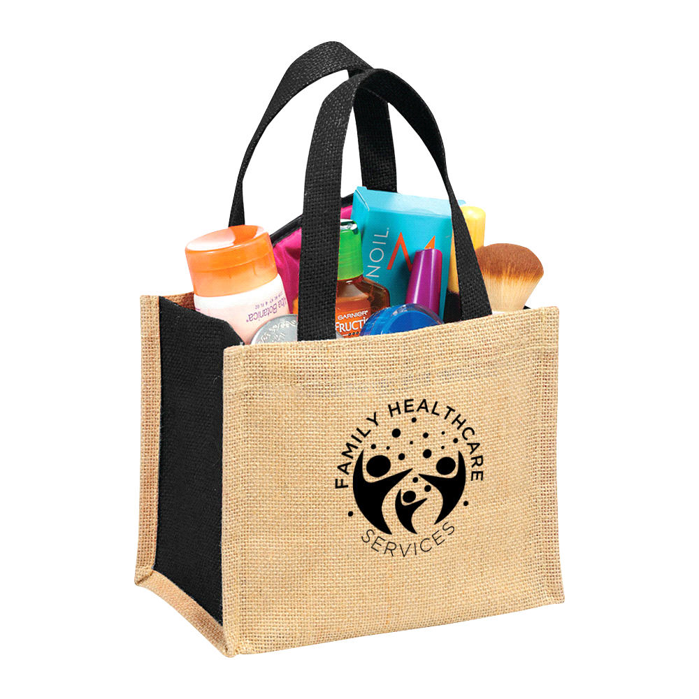 Mini Jute Gift Tote 4L