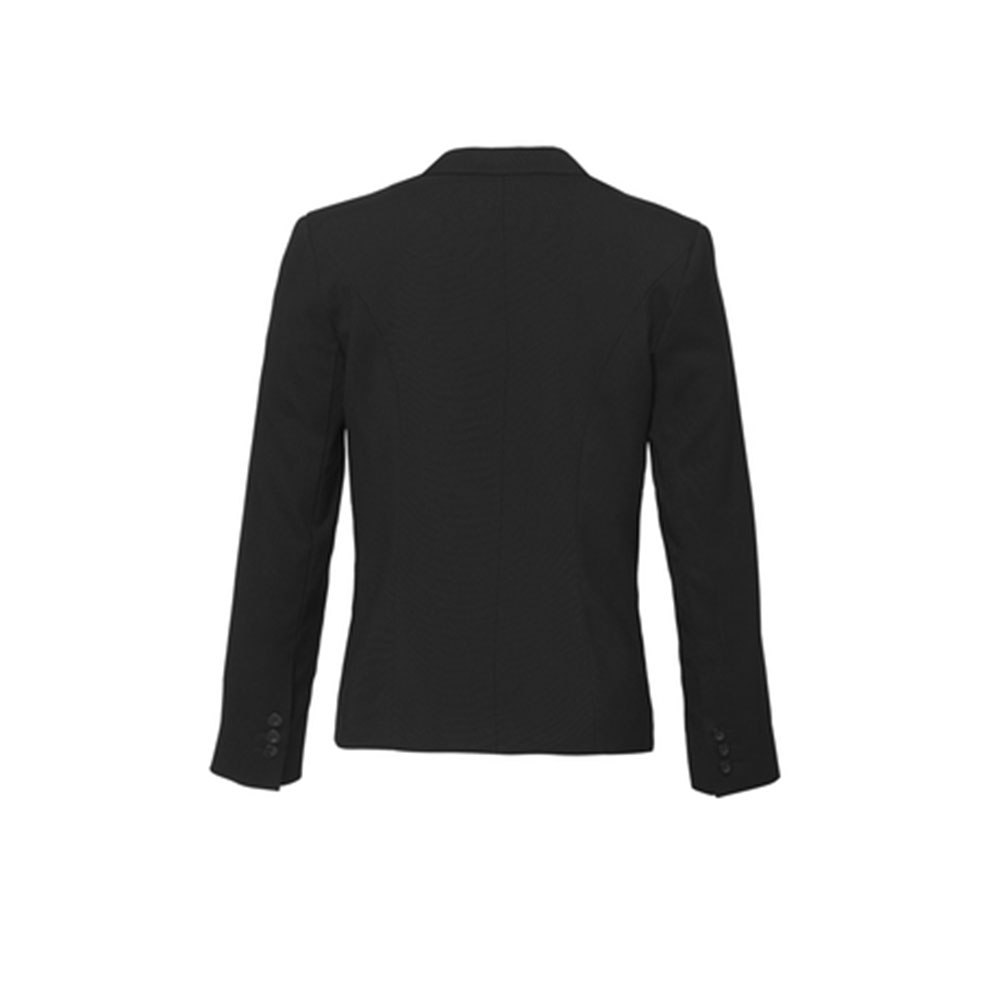 Ladies Short Jacket with Reverse Lapel