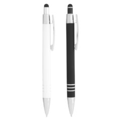 Lyon Click Action Ballpoint Pen w/ Stylus