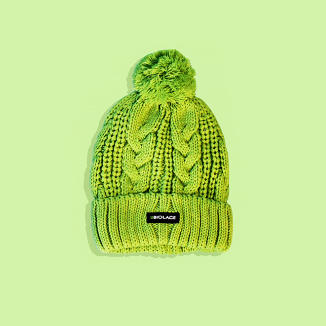 Bailey Knitted Beanie with Pompom