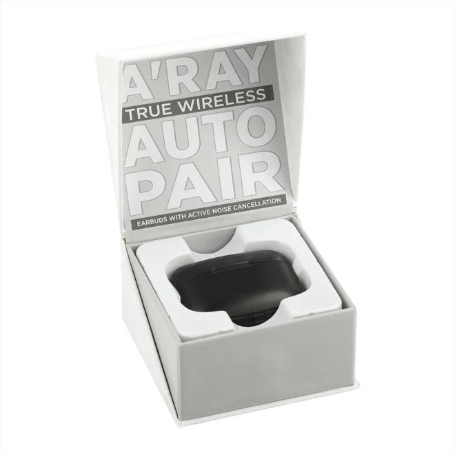 A-Ray True Wireless Auto Pair Earbuds w/ ANC