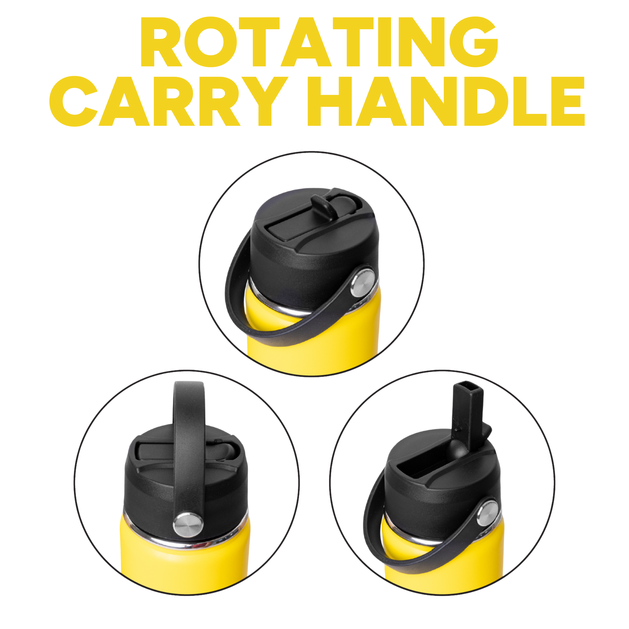 LAPEN 750ml Vacuum Bottle – 3 Different Lid Options