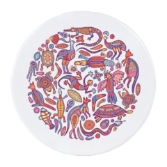Circular Sublimated Ceramic Coaster