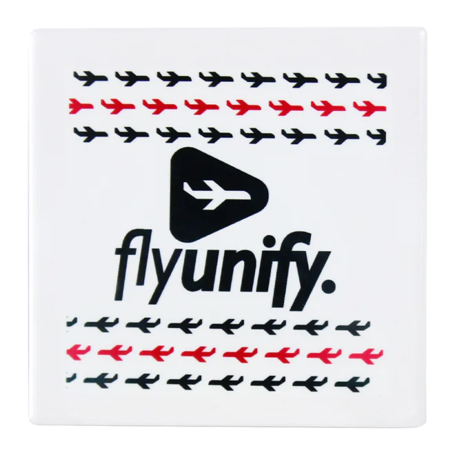 Square Sublimated Ceramic Coaster