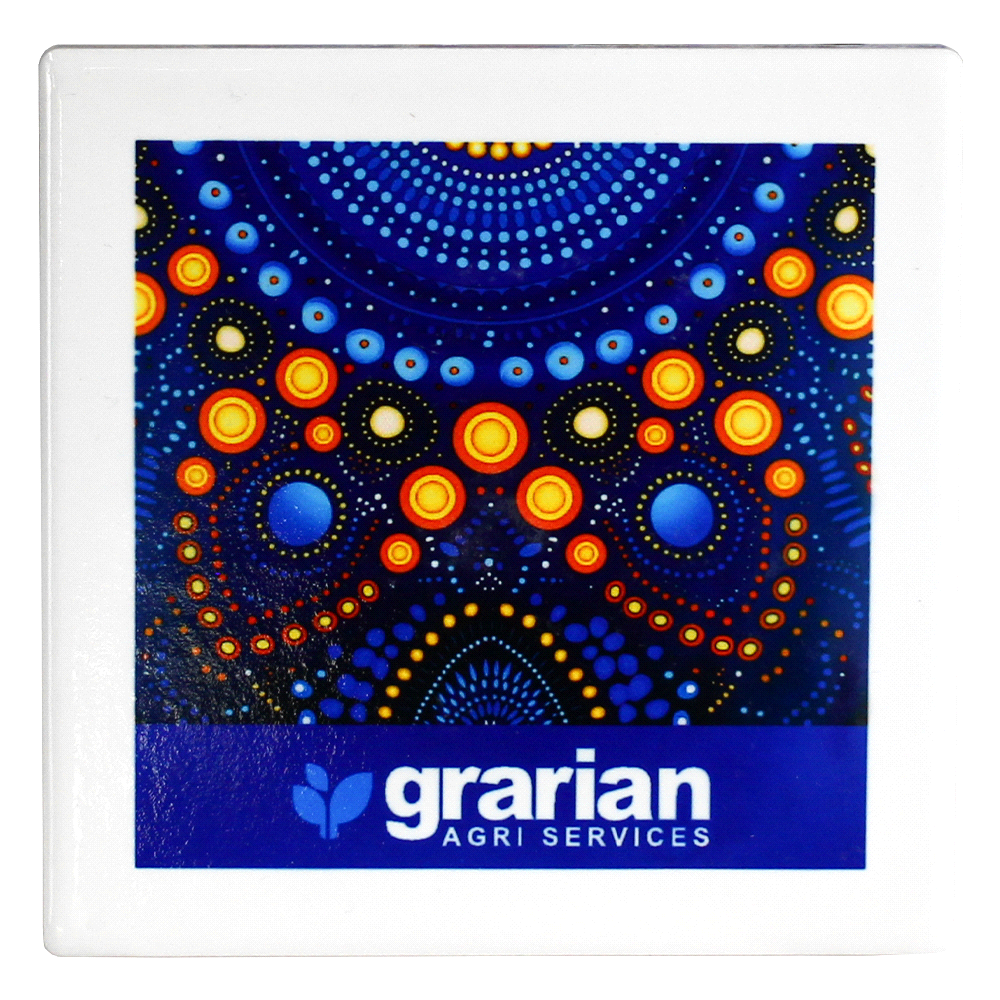 Square Sublimated Ceramic Coaster