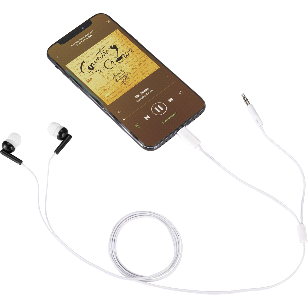 Wired Earbuds w/ Multi-Tips