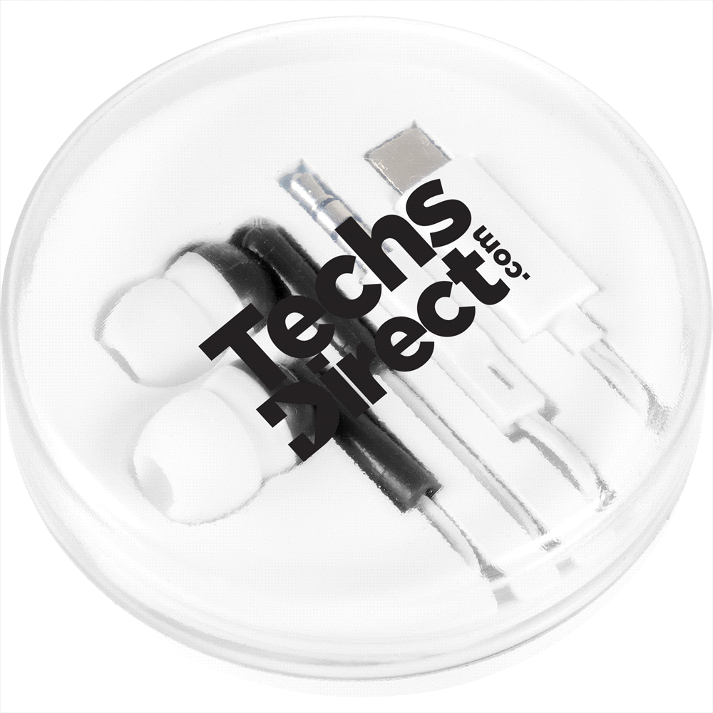 Wired Earbuds w/ Multi-Tips