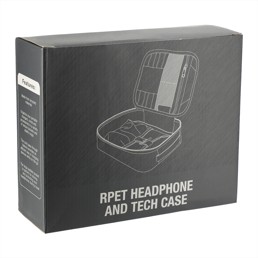 RPET Headphone & Tech Case
