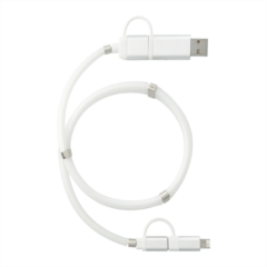 Whirl 5-In-1 Data Transfer Cable w/ Magnetic Wrap