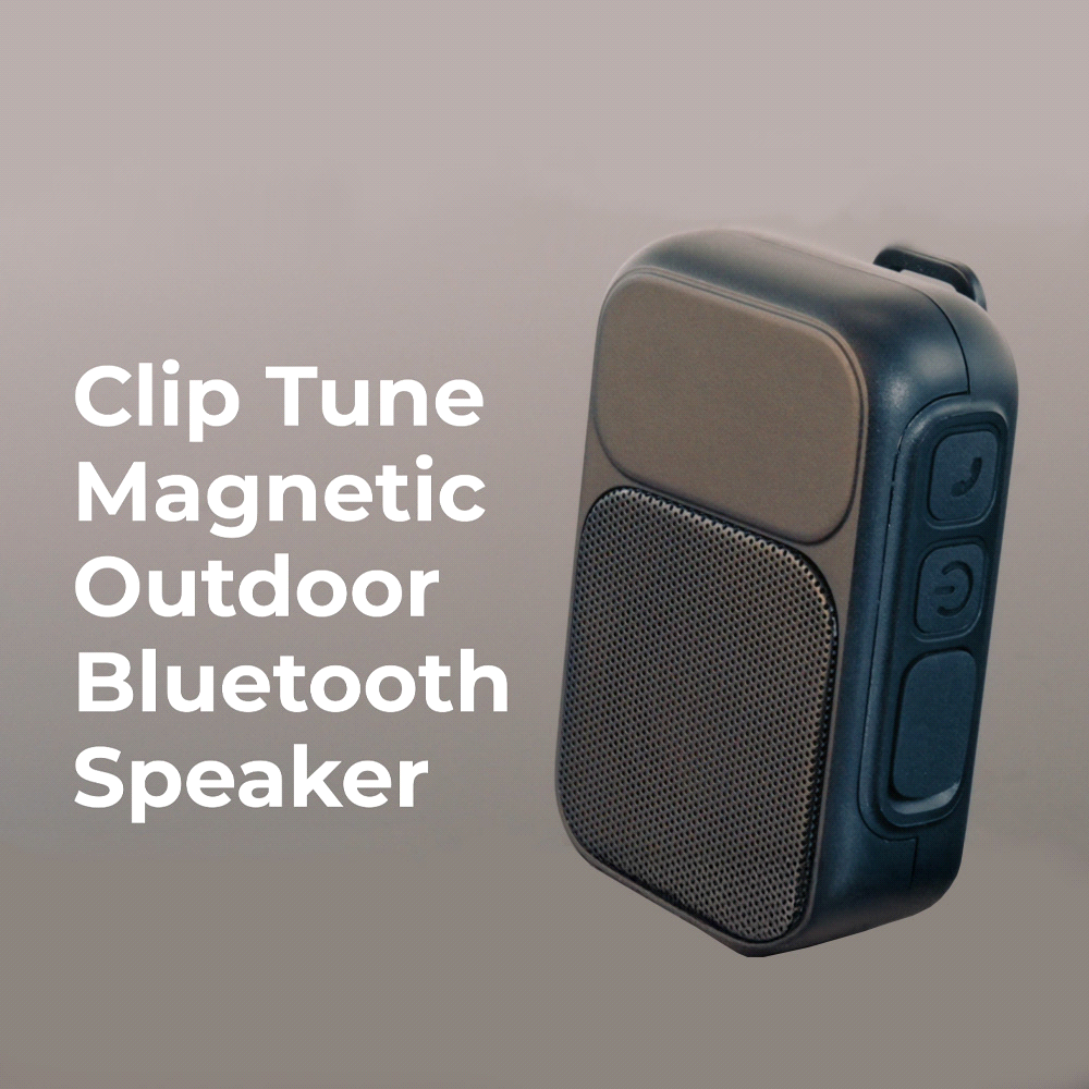 Clip Tune Magnetic Outdoor Bluetooth Speaker