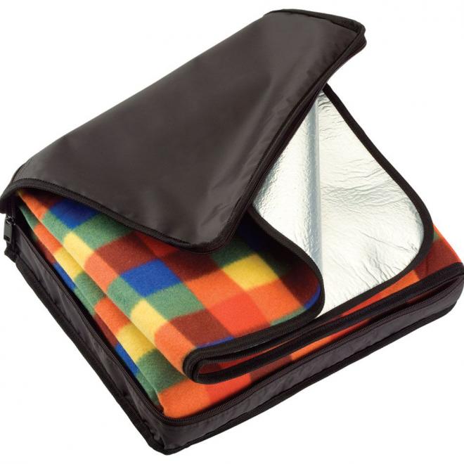 7854_multicolour Picnic Rug in Carry Bag