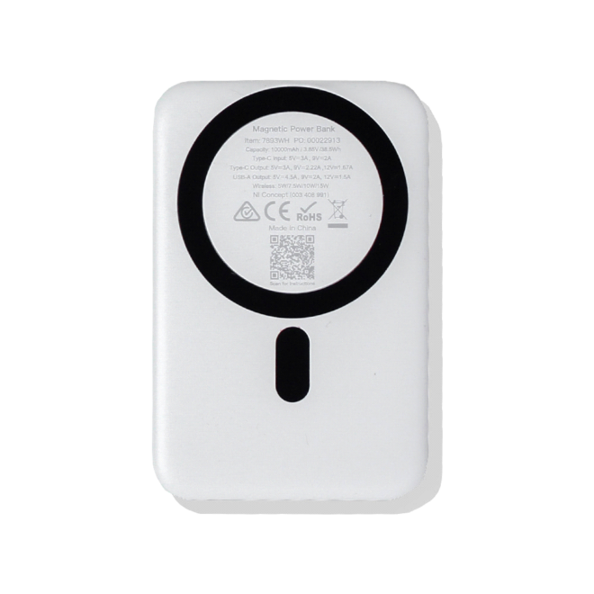 Magnetic Power Bank w/ Phone Stand 10000 mAh
