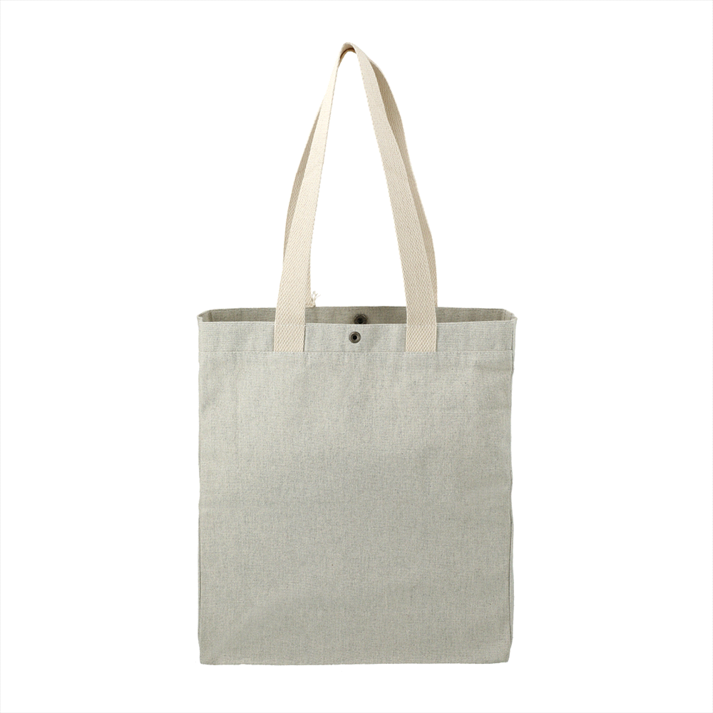 Repose 10oz Recycled Cotton Box Tote w/Snap