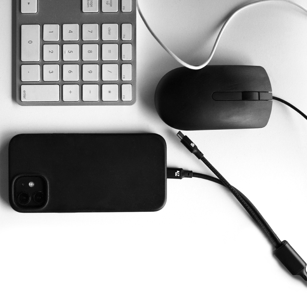 120cm 4 in 1 Fast Charging Data Transfer Cable