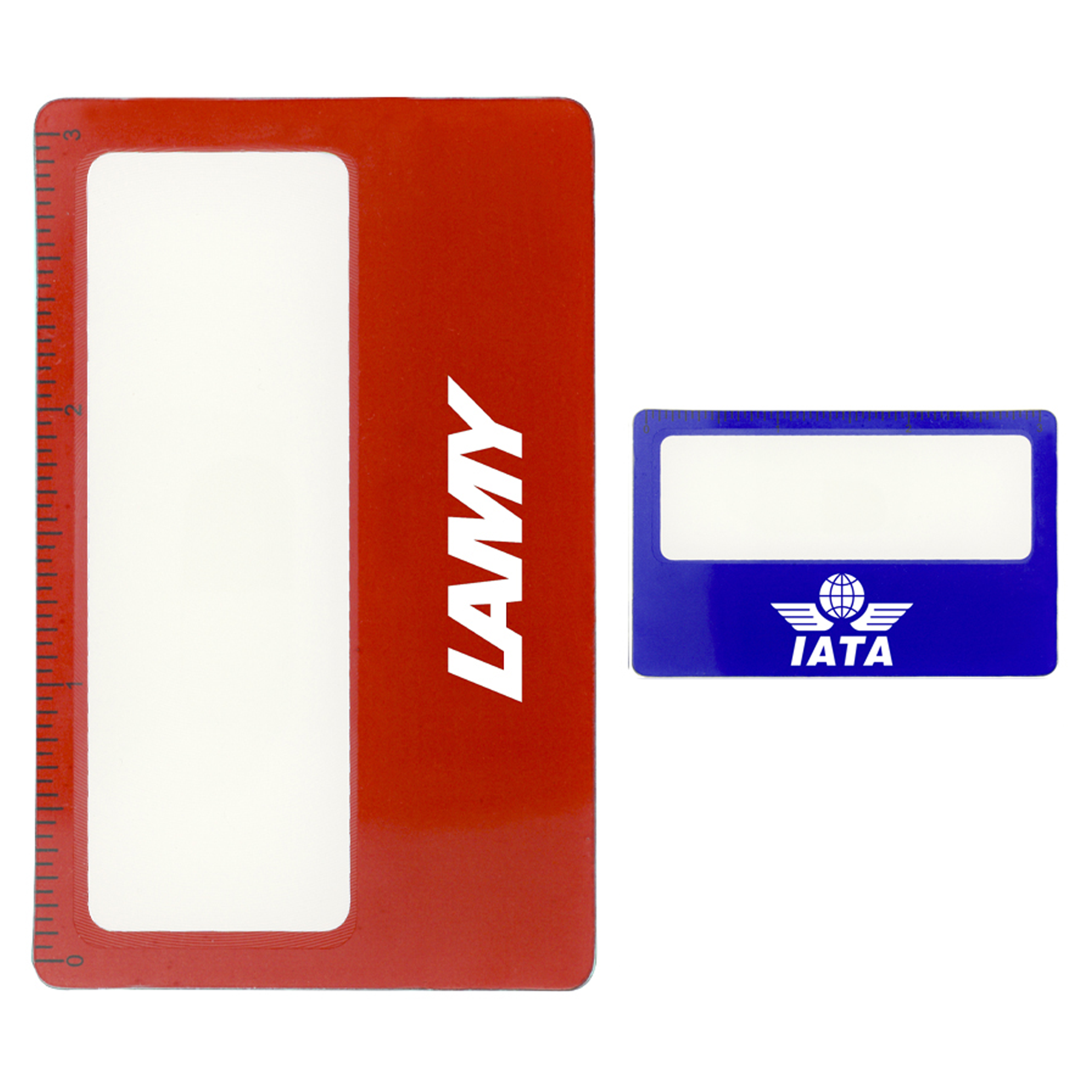 Pocket Ruler Magnifier with Sleeve