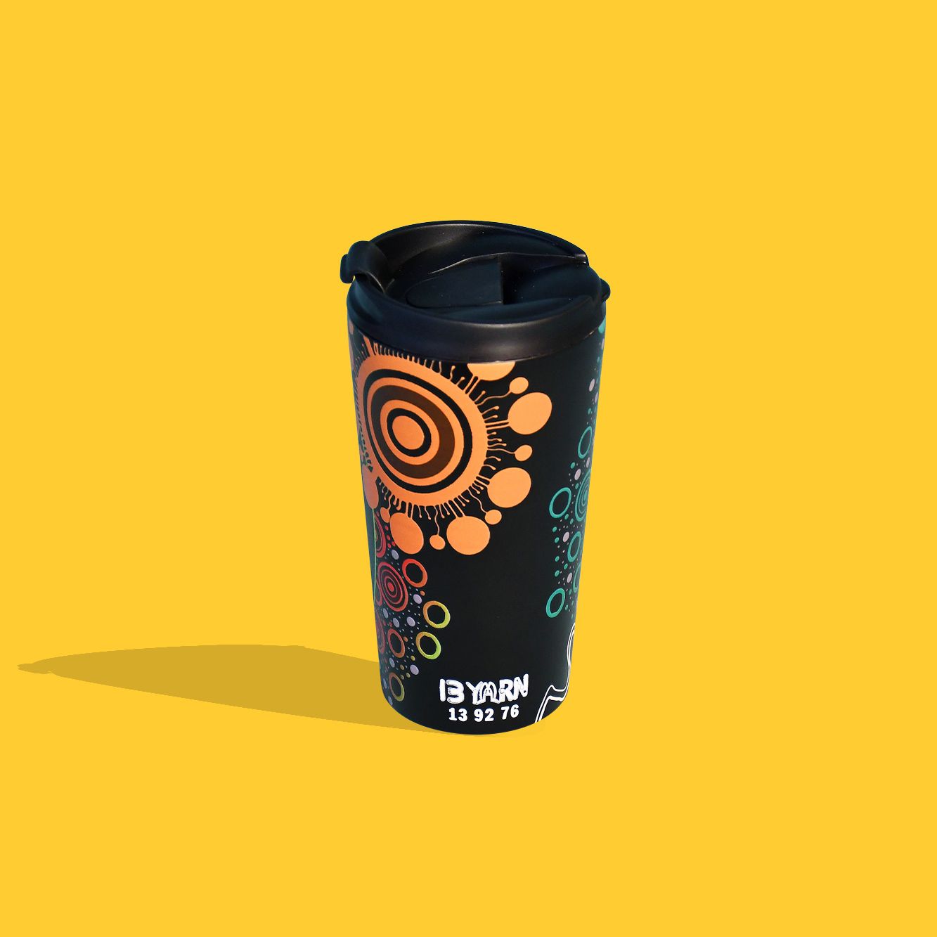 3D Textured Travel Cup