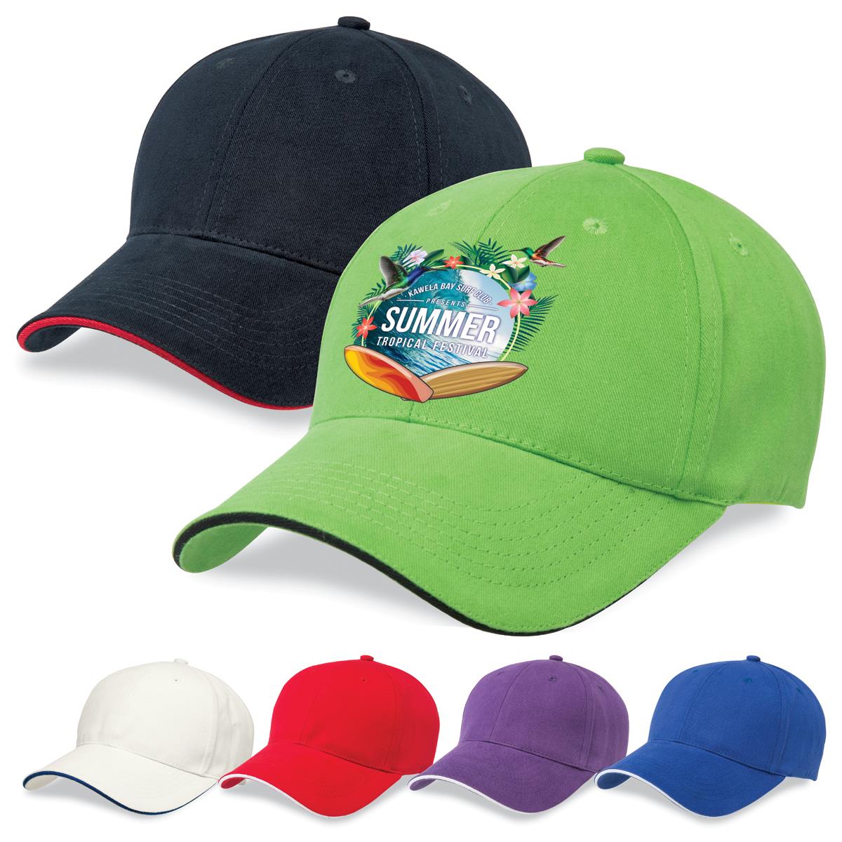 Deluxe Soft Sandwich Cap