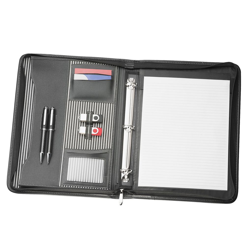 The York A4 Compendium In Imitation Leather