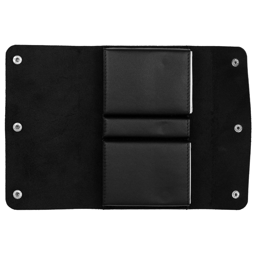 Travel Card Set w/ Leather Cover