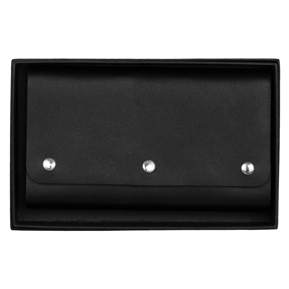 Travel Card Set w/ Leather Cover
