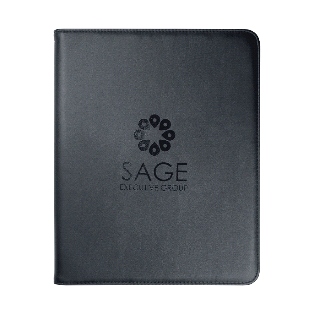 The Associate A4 Imitation Leather Zip Compendium